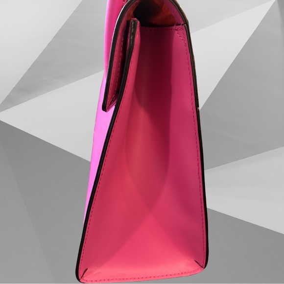 Kate Spade Hot Pink Handheld Satchel Handbag - Picture 3 of 6